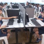 3º ano - Aula de Tecnologia Educacional no Laboratório de Informática