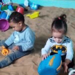 Infantil Integral A - Brincando com areia