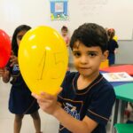 Jardim I B - Letras no balão e caça-números no balão