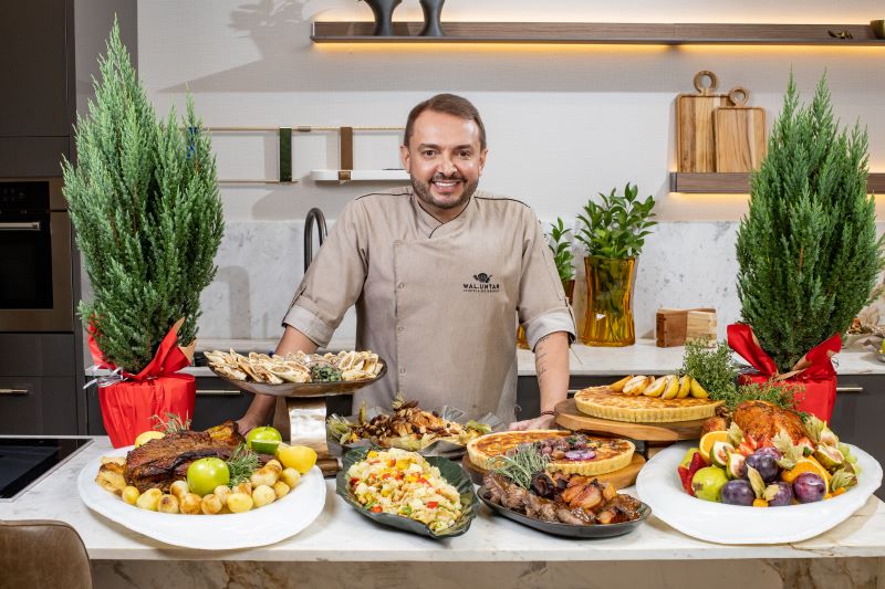 Chef Wal Untar apresenta ceia de Natal inesquecível com ingredientes exclusivos