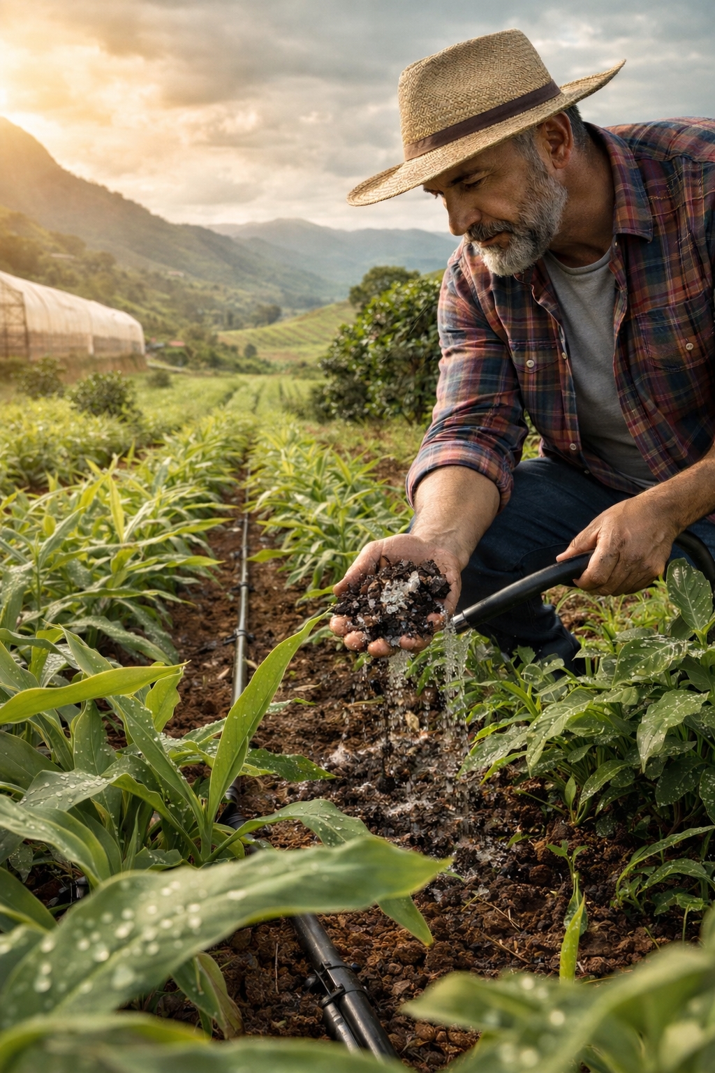 Sem controle sobre o clima, o produtor passa a controlar o resultado