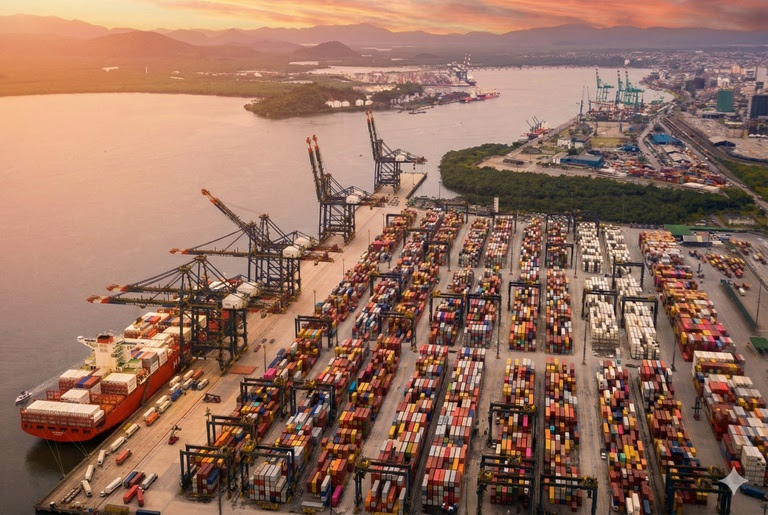 Do campo aos portos: café brasileiro mantém liderança global e movimenta exportações