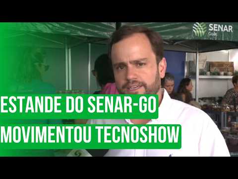 Estande do Senar-GO movimentou Tecnoshow