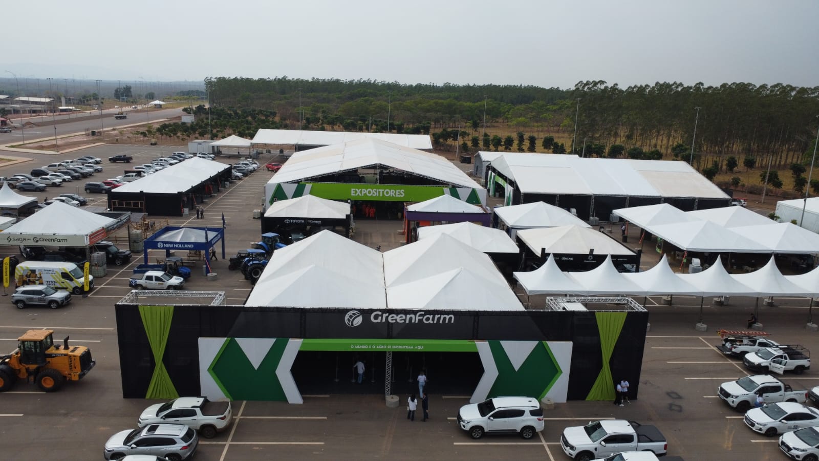 GreenFarm 2026 amplia estrutura para expositores com mais de 120 espaços no Parque Novo Mato Grosso