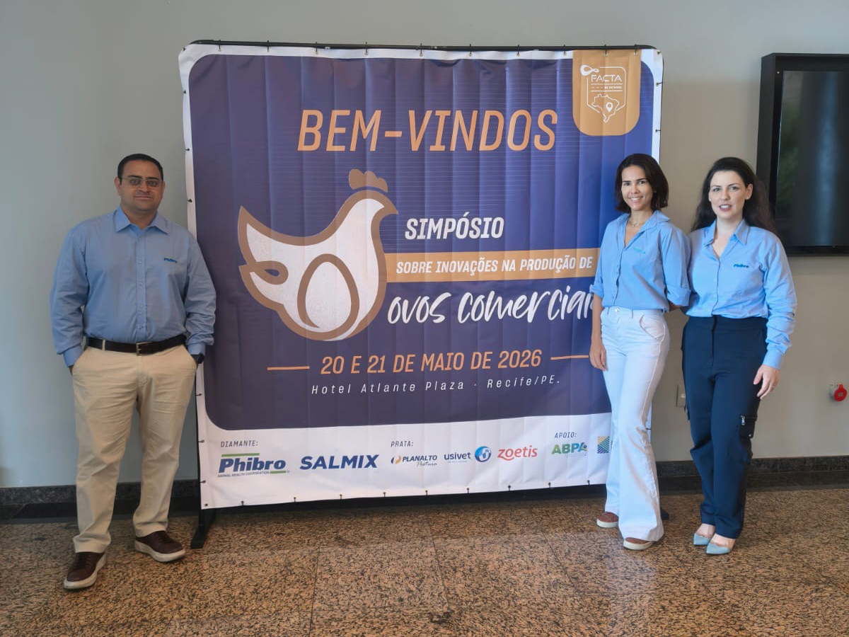 Phibro aborda relação entre saúde intestinal de aves e qualidade de ovos, durante simpósio em Pernambuco