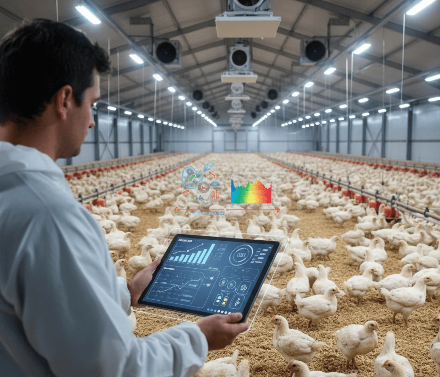 Nutrição de precisão ganha espaço na avicultura de corte diante de desafios produtivos e sanitários
