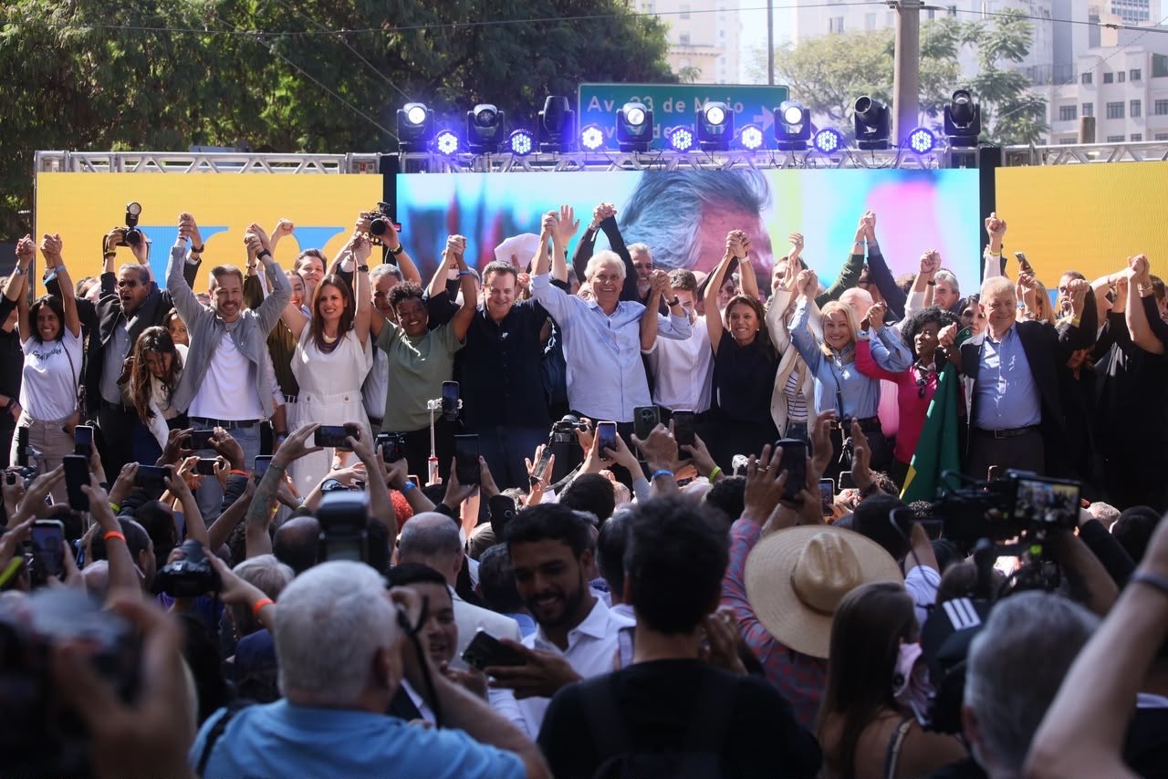 Caiado oficializa candidatura à Presidência com forte apoio do agronegócio e lideranças de todo o país